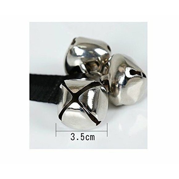 Dog Door Bell Door Bells For Potty Training 6 Large Bells Adjustable Length NEW - Picture 2 of 8